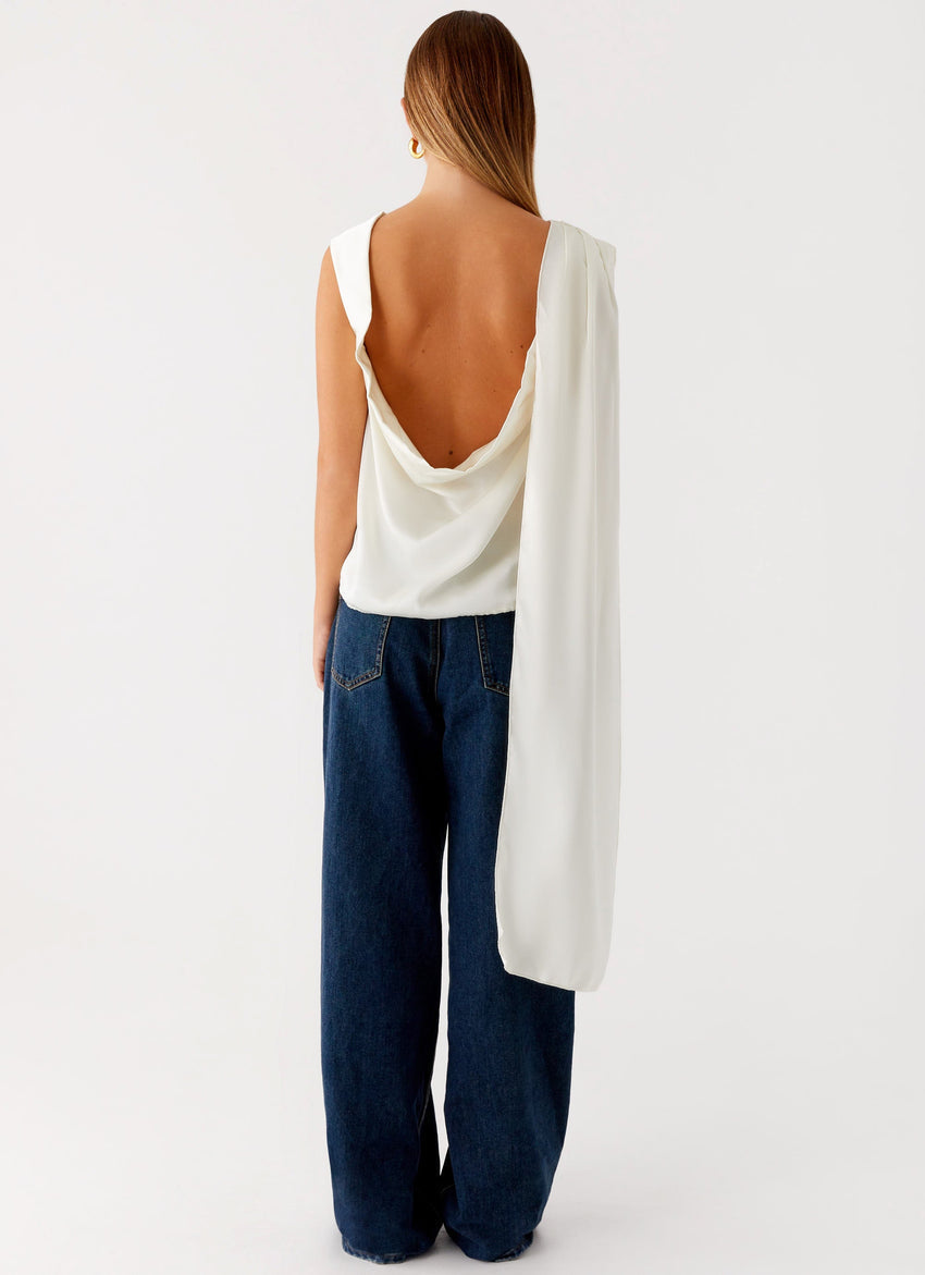 Mojito Cowl Top - Ivory