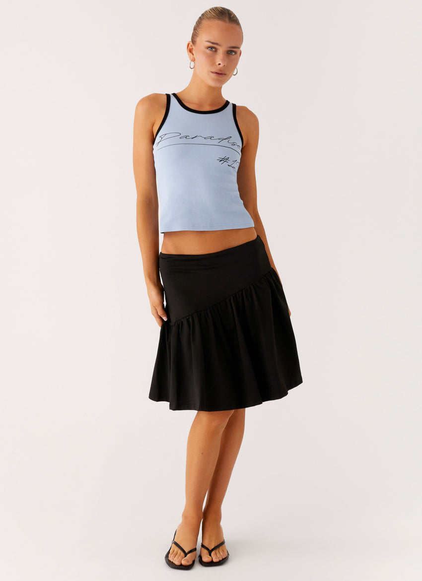 Rayna Midi Skirt - Black