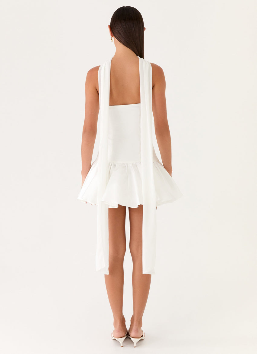 Ros Mini Dress - White