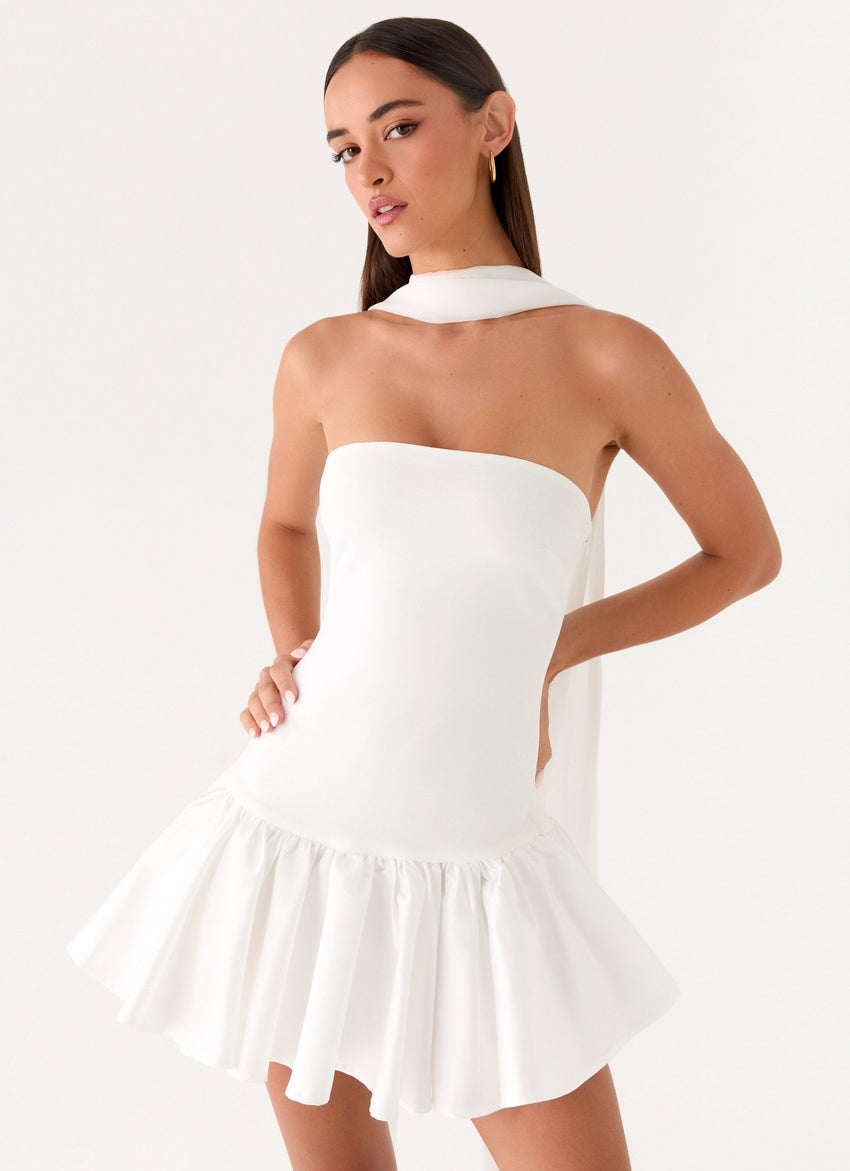 Ros Mini Dress - White