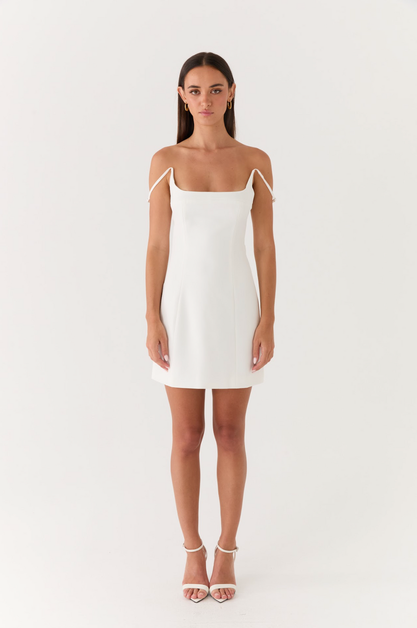 Caelia Mini Dress - White