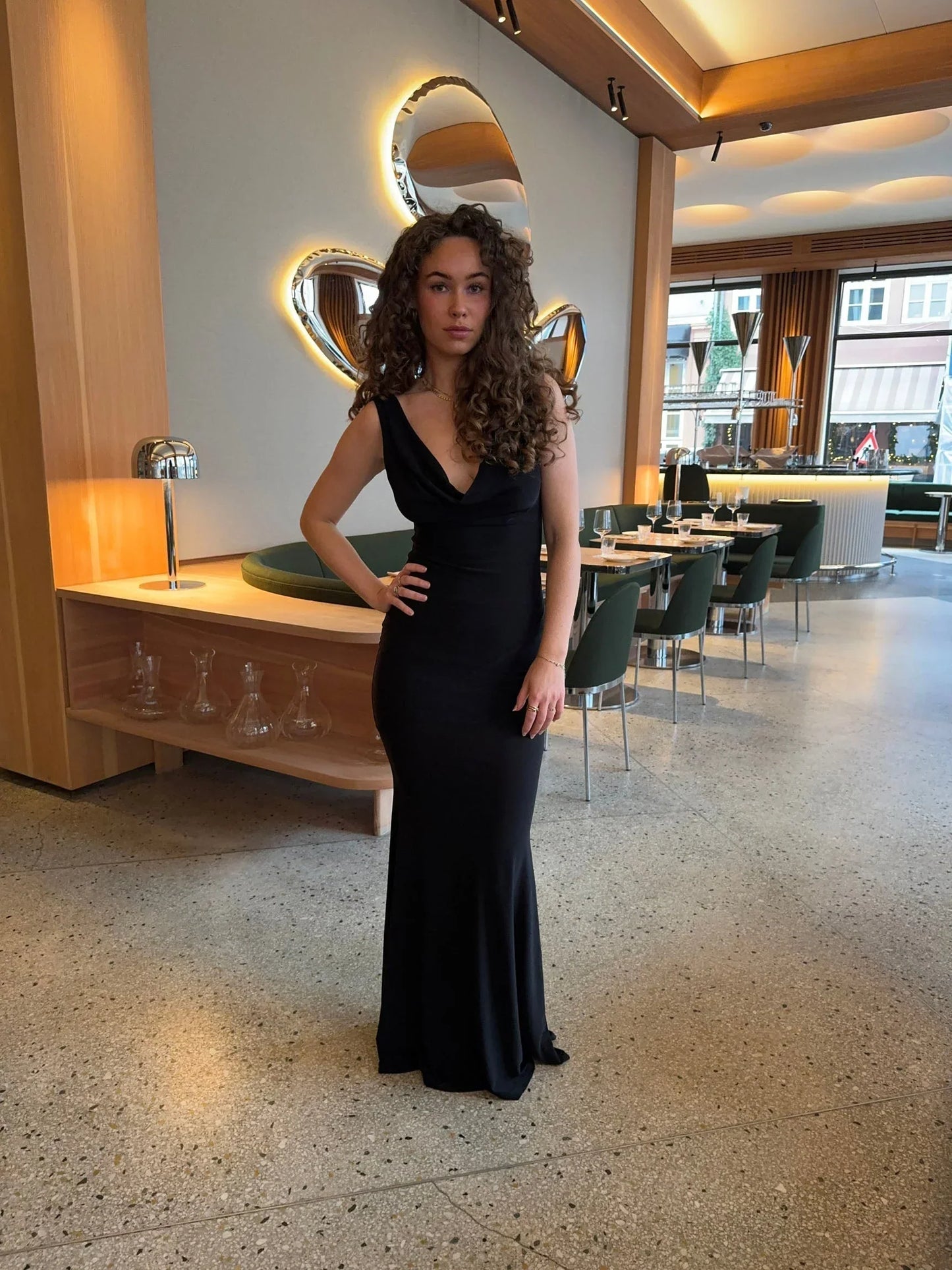 Aria Backless Maxi Dress
