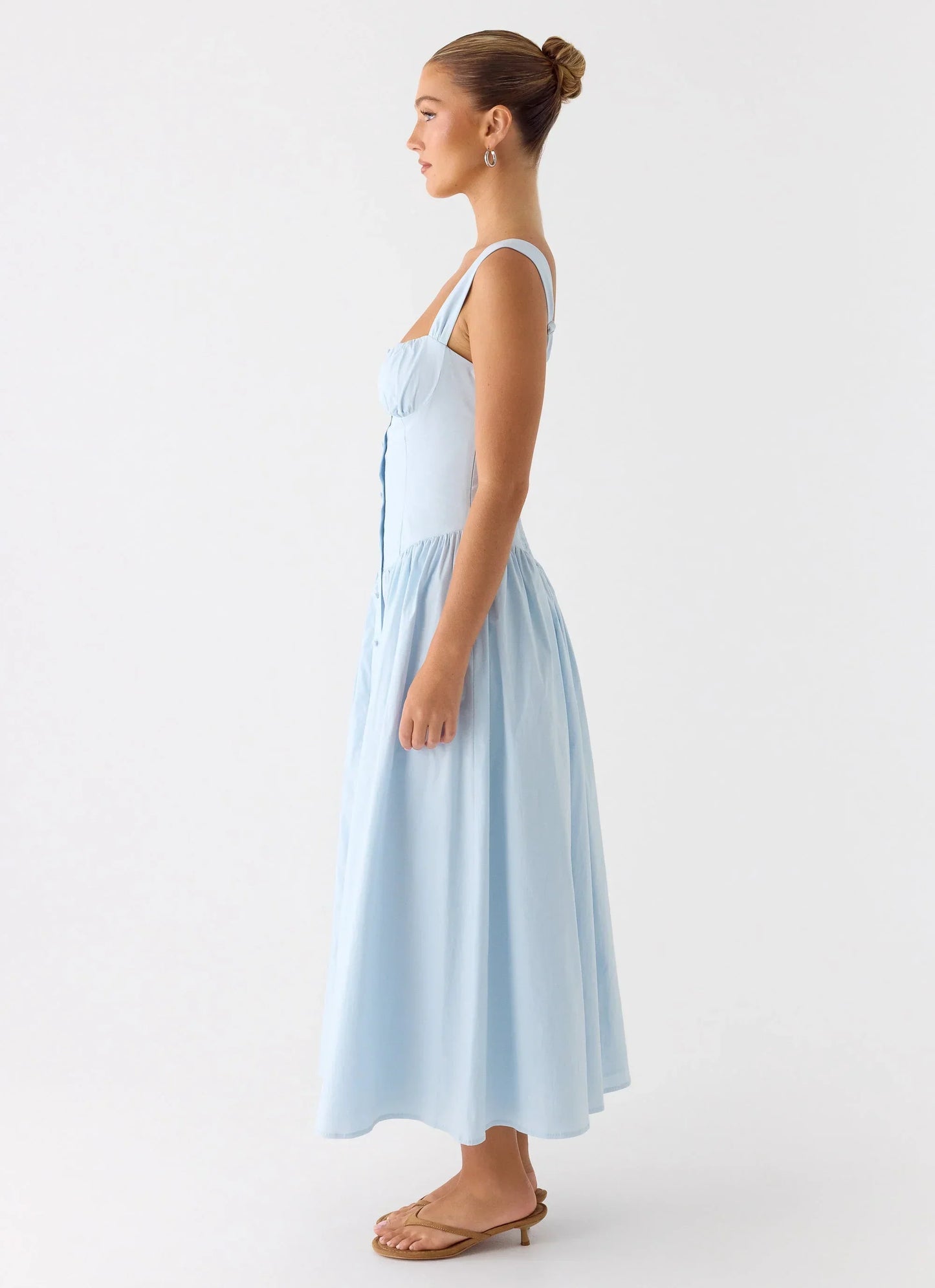 Emmalina Midi Dress Blue