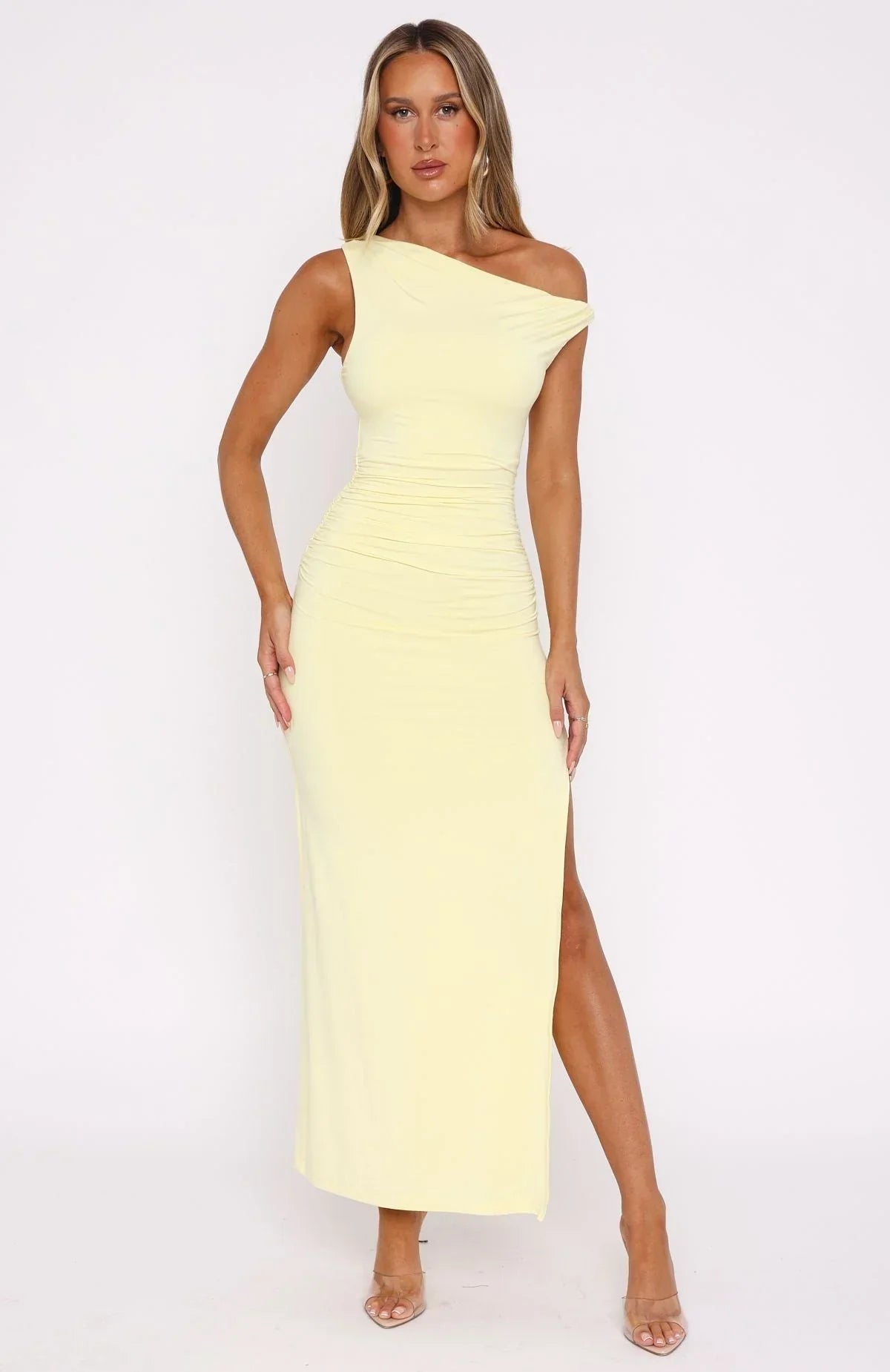 Lemon Halo Maxi Dress