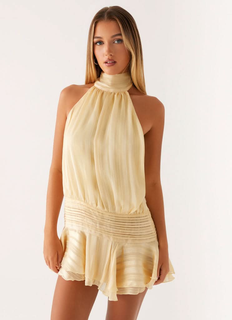 Sienna Ruffle Mini Dress