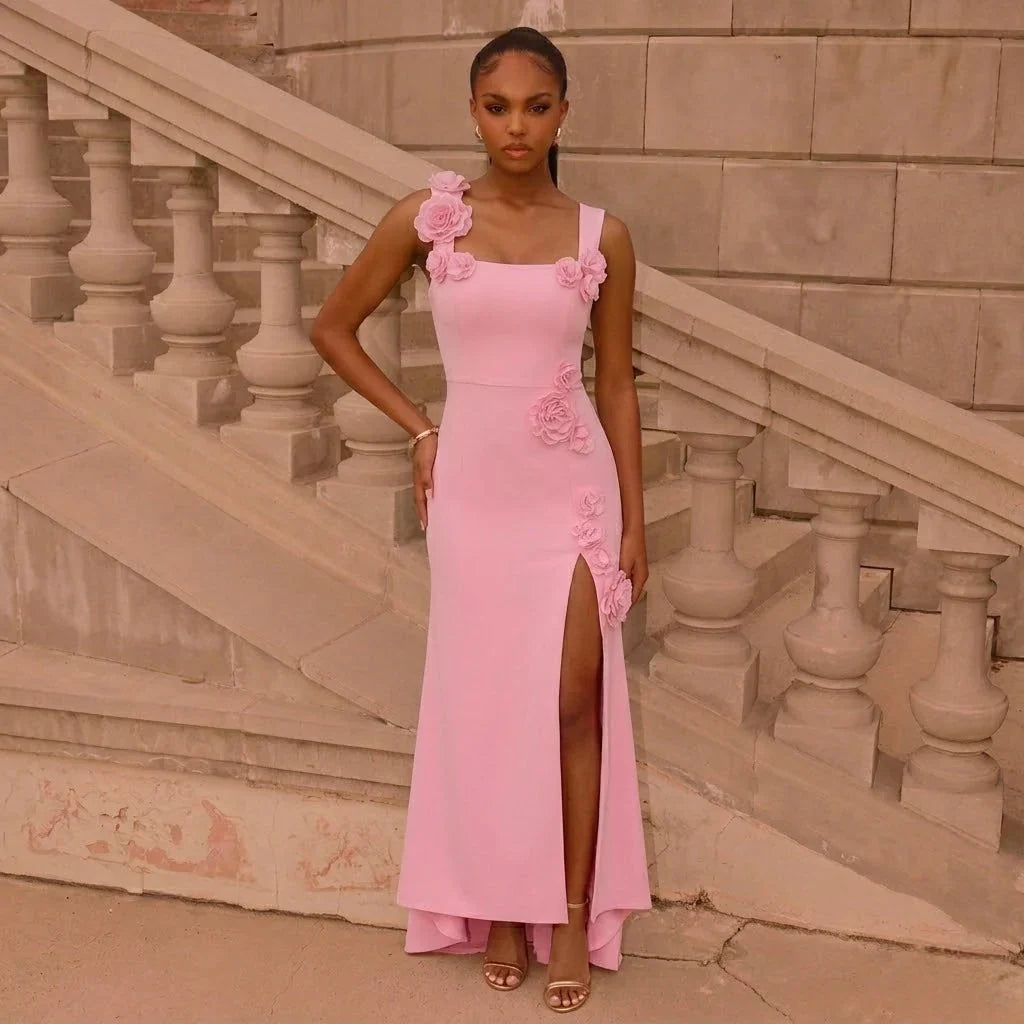Monelise Maxi Dress Pink