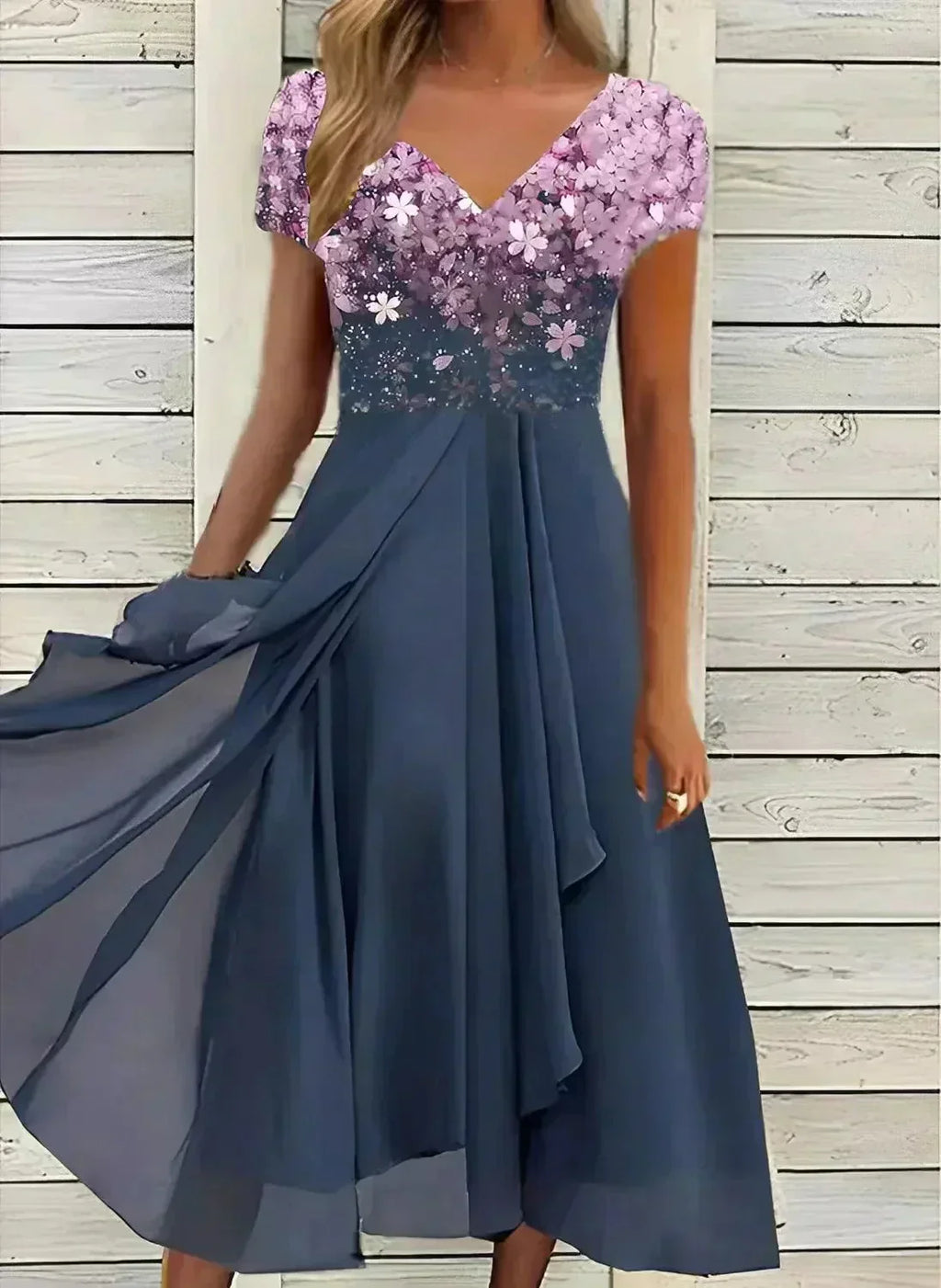 Isabella Sequin Midi Dress