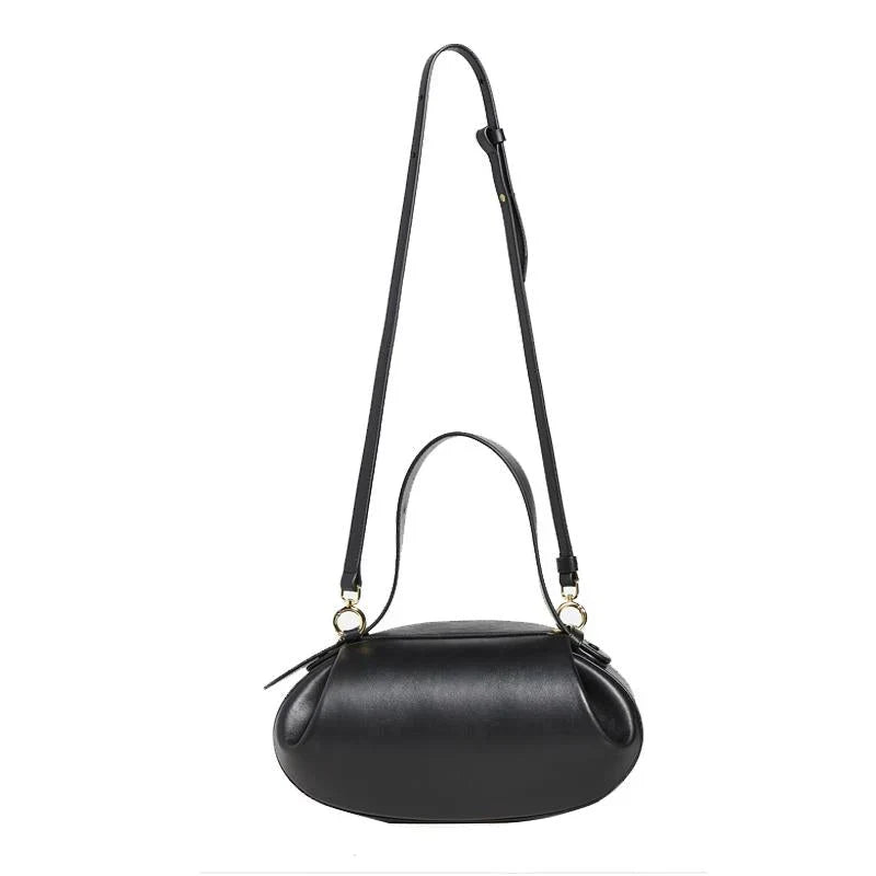 Duttini | Sculptural Round Shoulder Bag, Top Handle