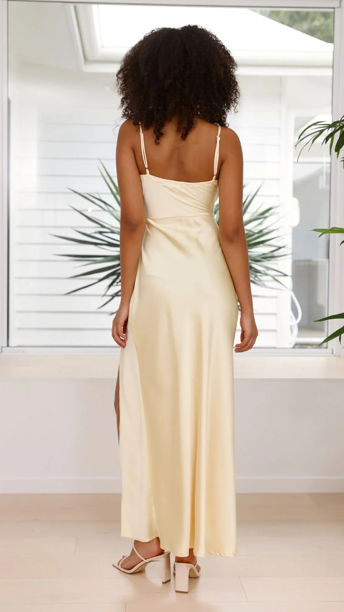 Alessandra Ruched Maxi Dress