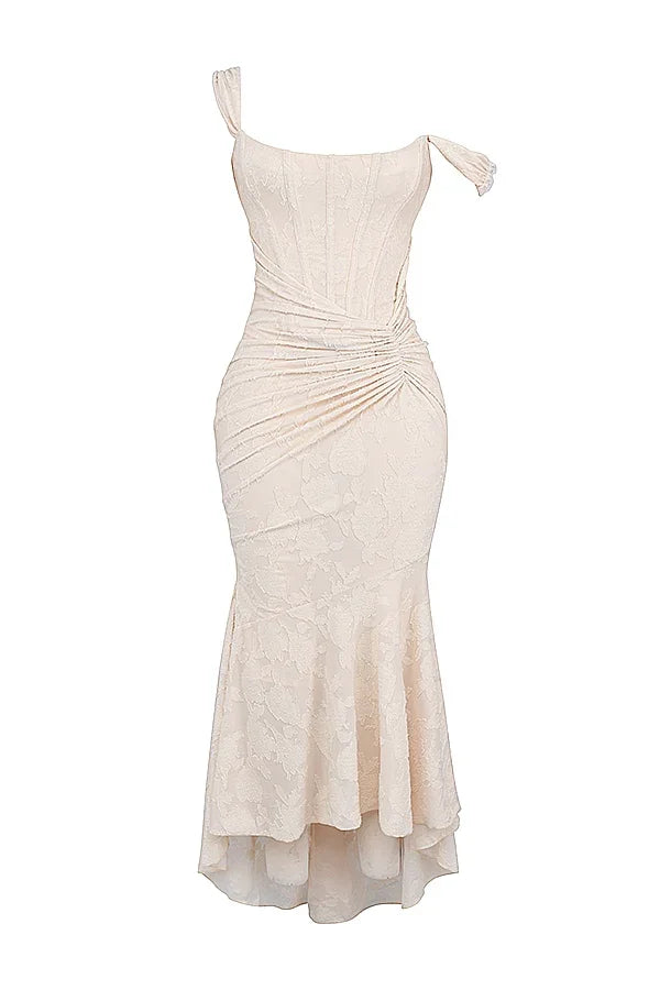 Carisia - Women'S Midi Dress With Floral Pattern