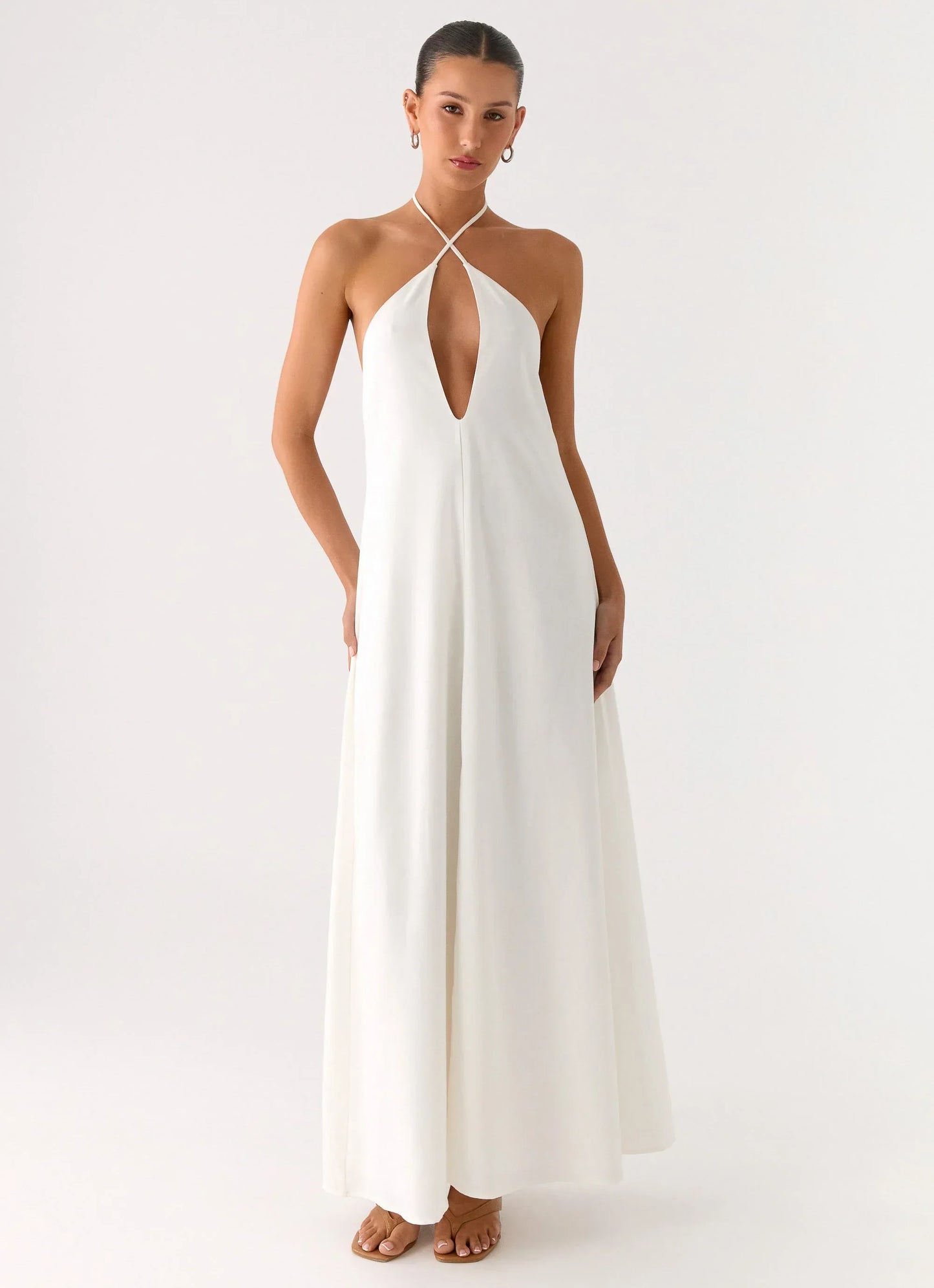 Helden Maxi Dress - White