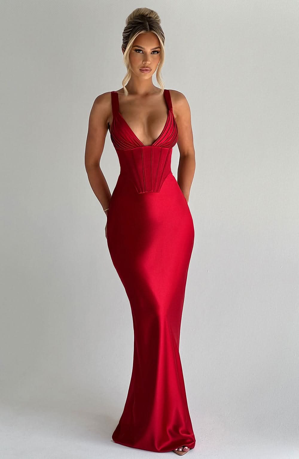 Adrienne Corset Maxi Dress