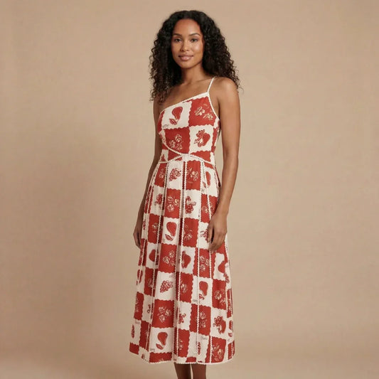 Adelaide Patchwork Maxi Dress