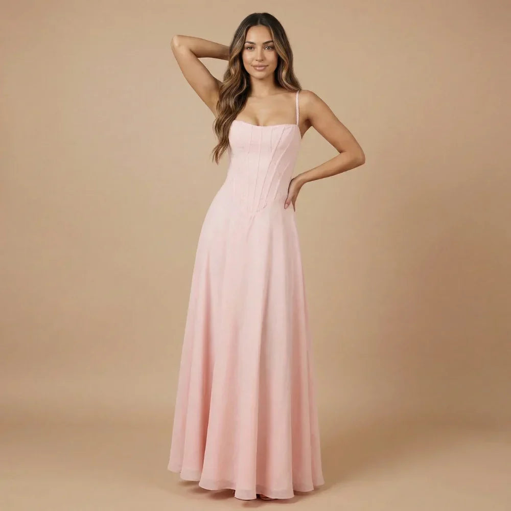 Valentina Corset Maxi Dress