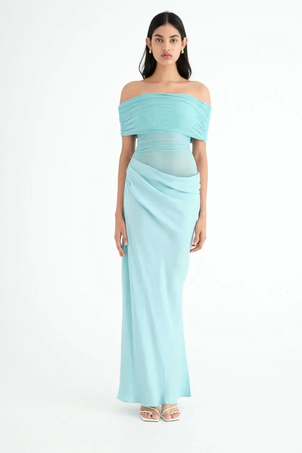 Sienna Ruched Maxi Dress