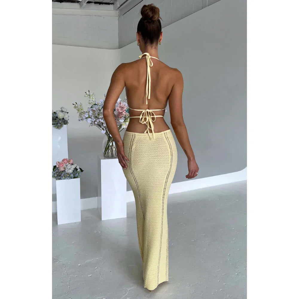 Isabella Cutout Maxi Dress