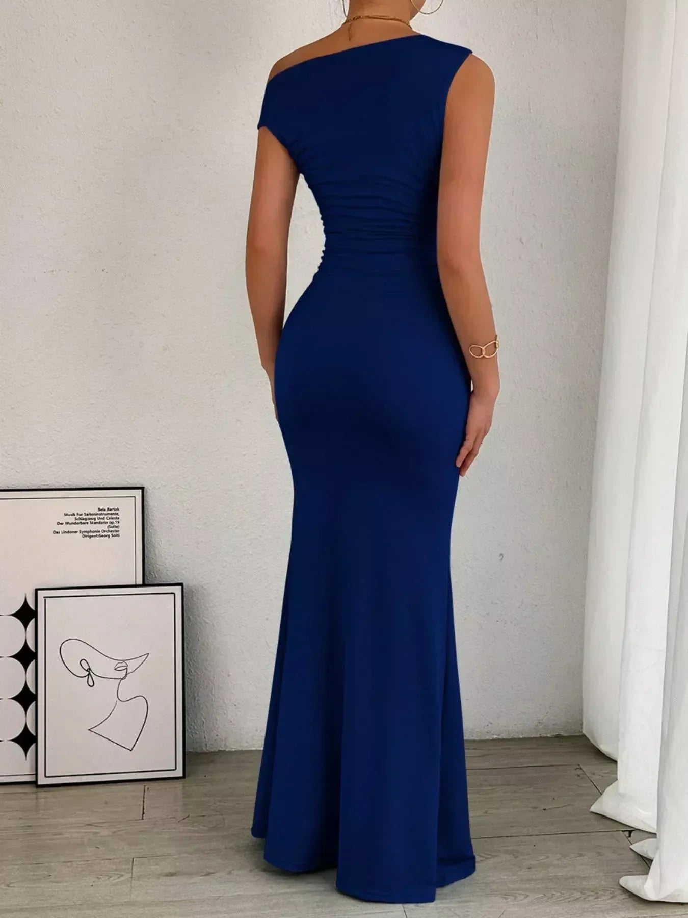 Sienna Ruched Maxi Dress