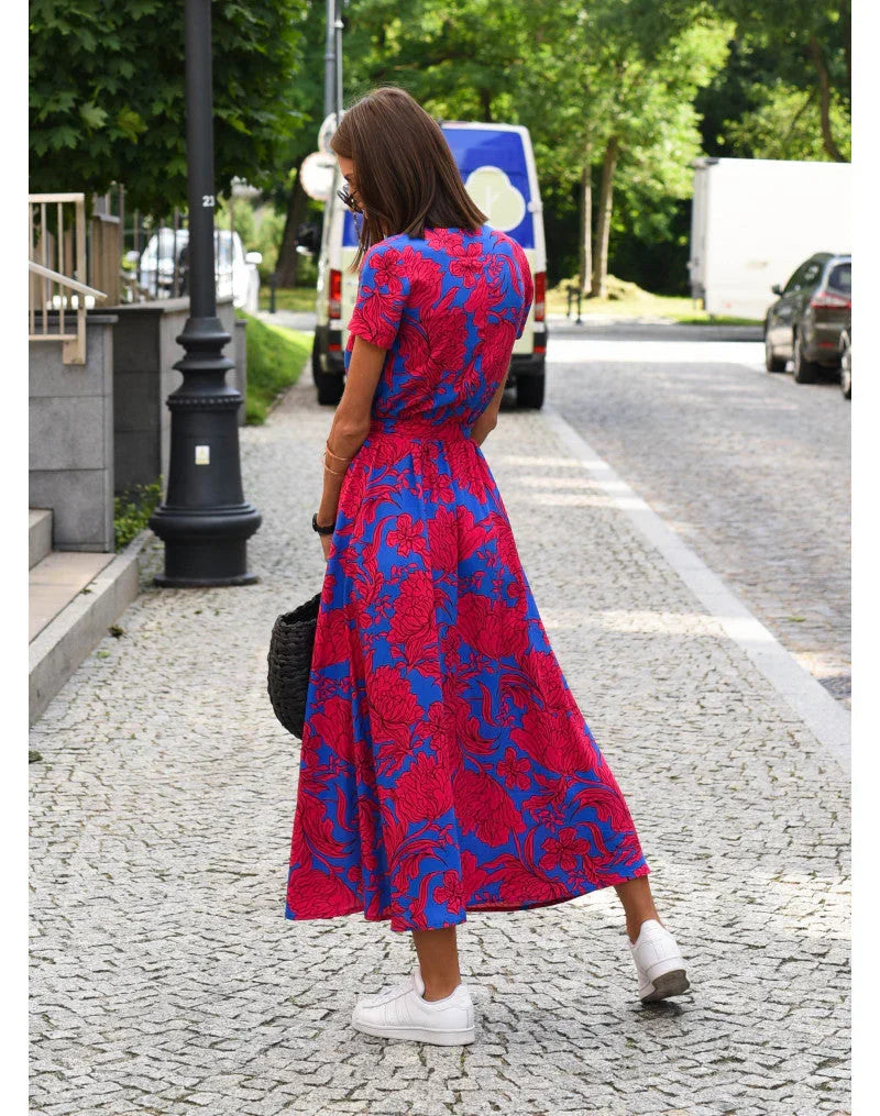 Sonata Wrap Midi Dress