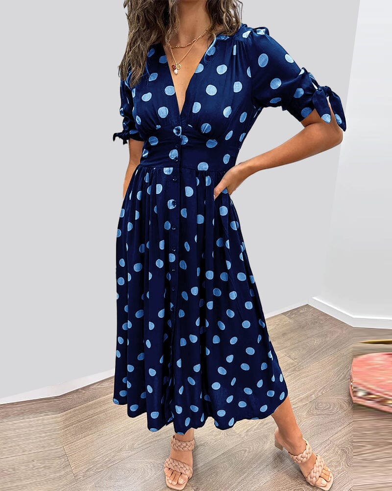 Morgan Wrap Midi Dress