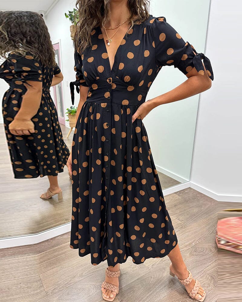 Morgan Wrap Midi Dress