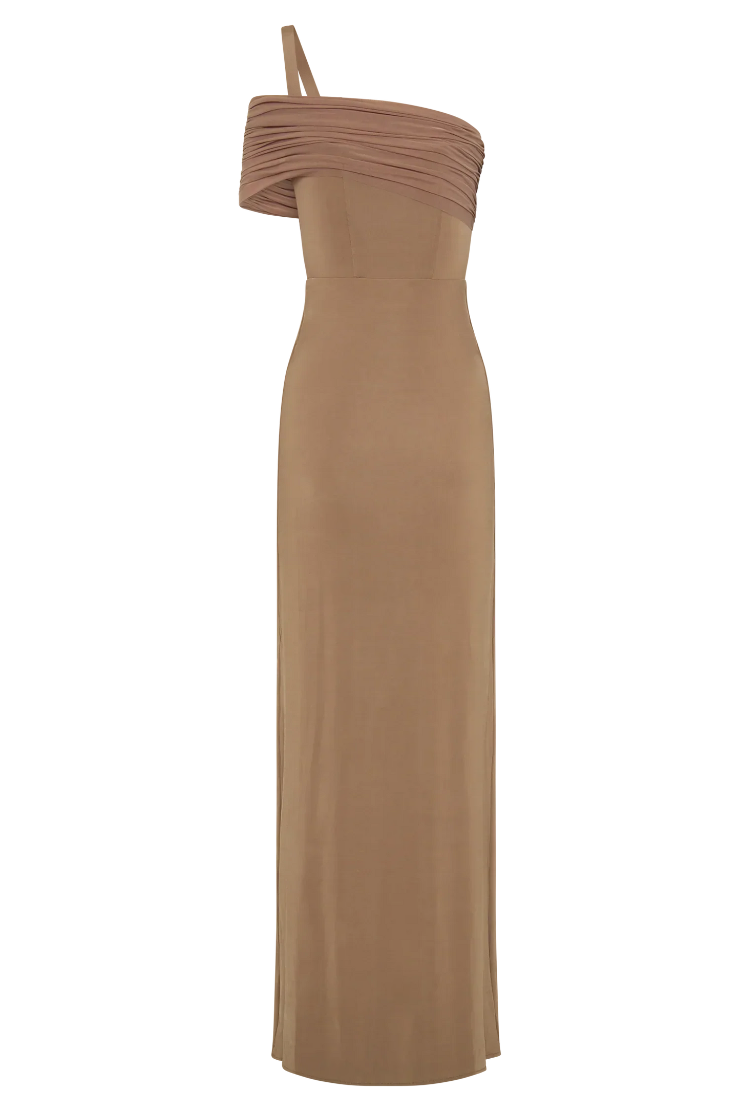 Hanh One Shoulder Maxi Dress