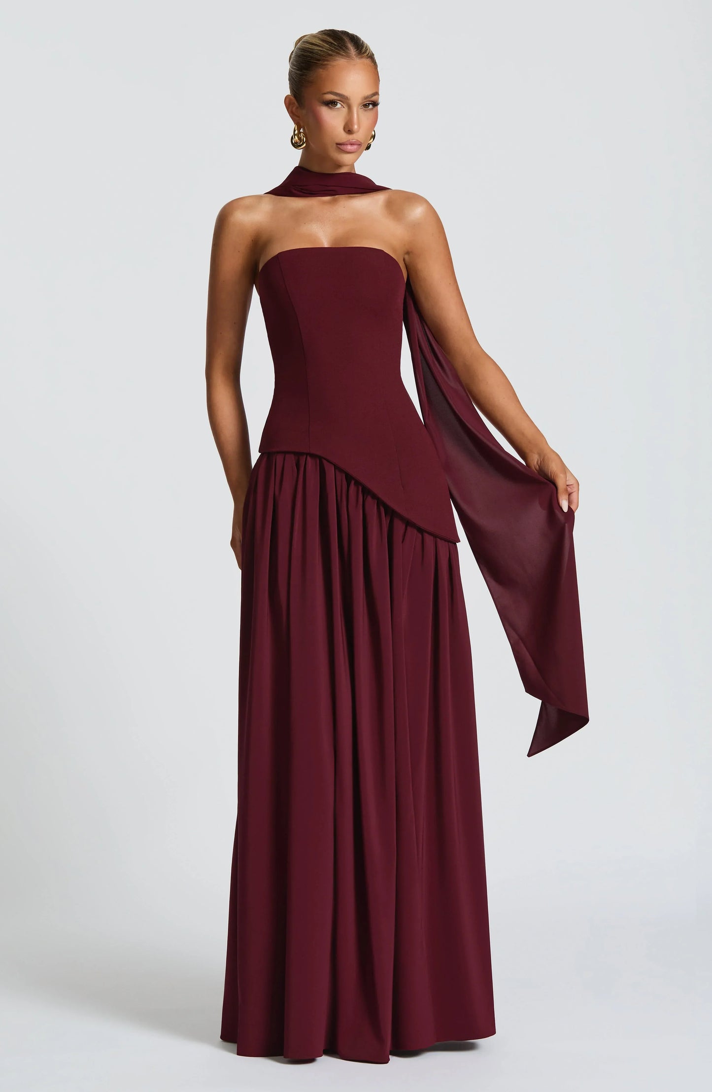 Isadora™ | Chic Slit Maxi Dress