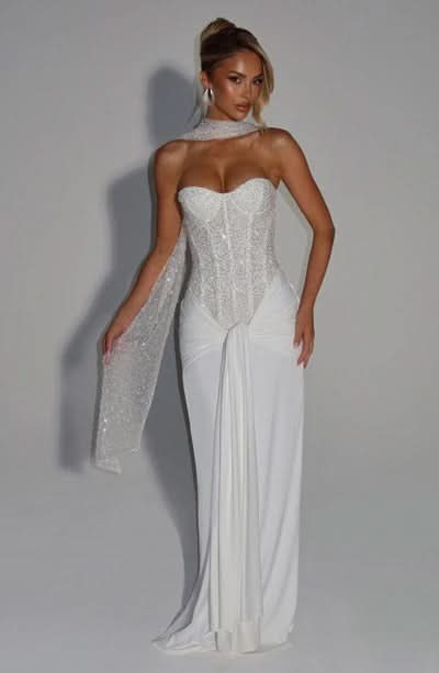Arabella Sequin Maxi Dress