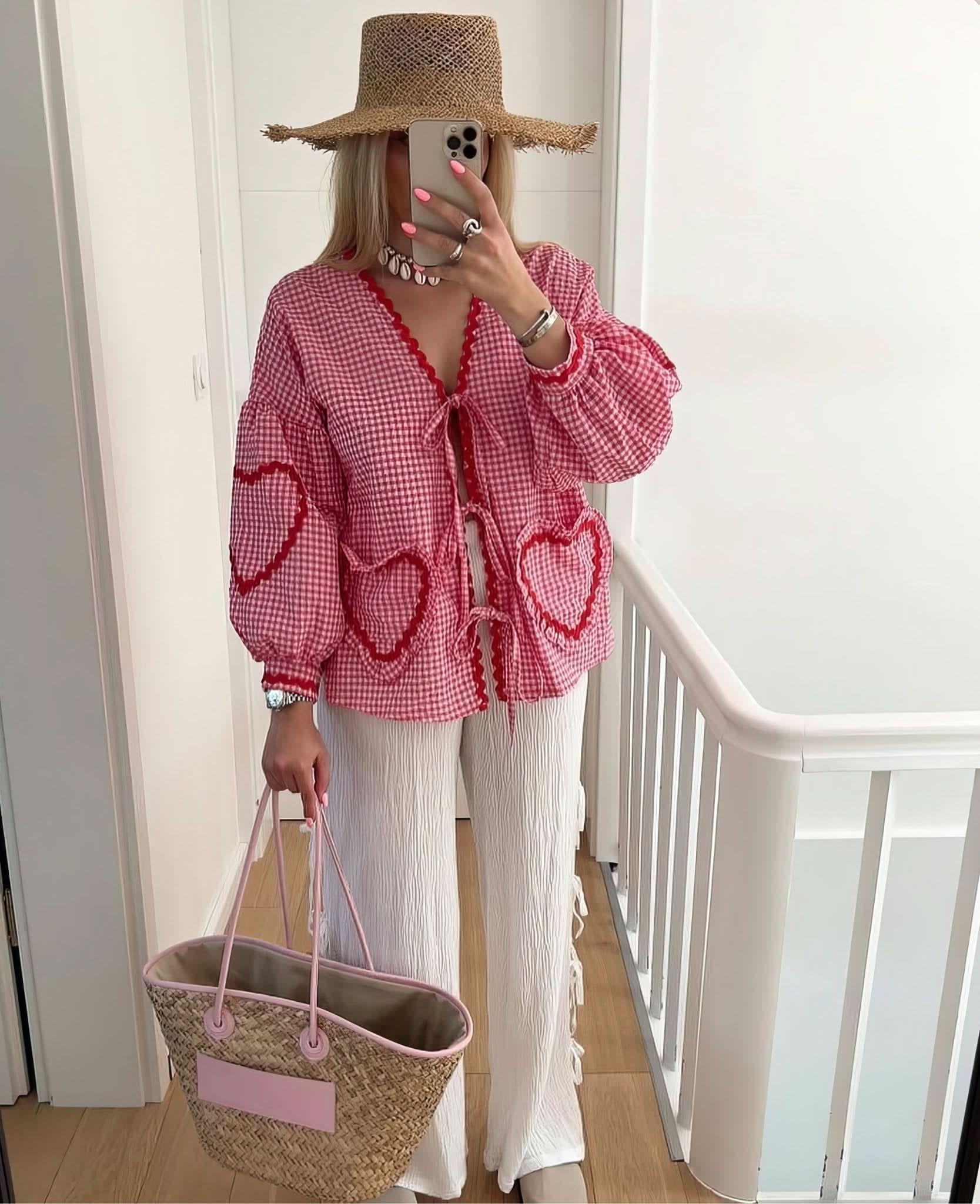 Rosie Heart Ruffle Top