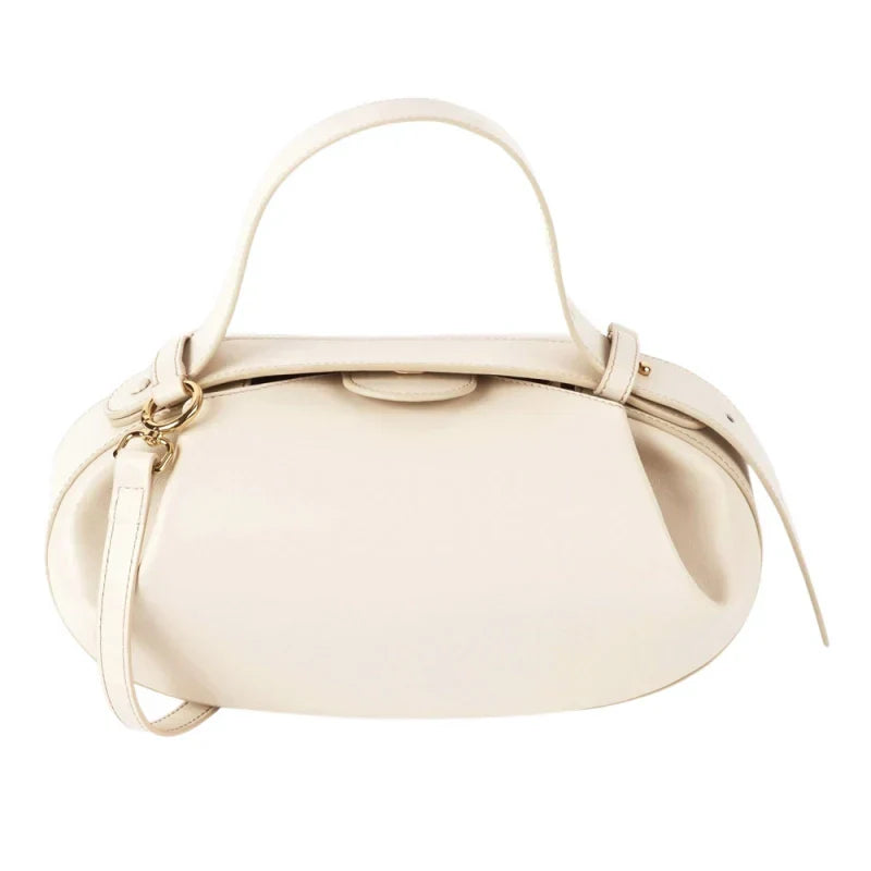 Duttini | Sculptural Round Shoulder Bag, Top Handle