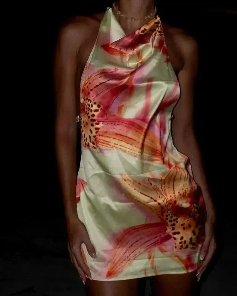 Iris Floral Mini Dress