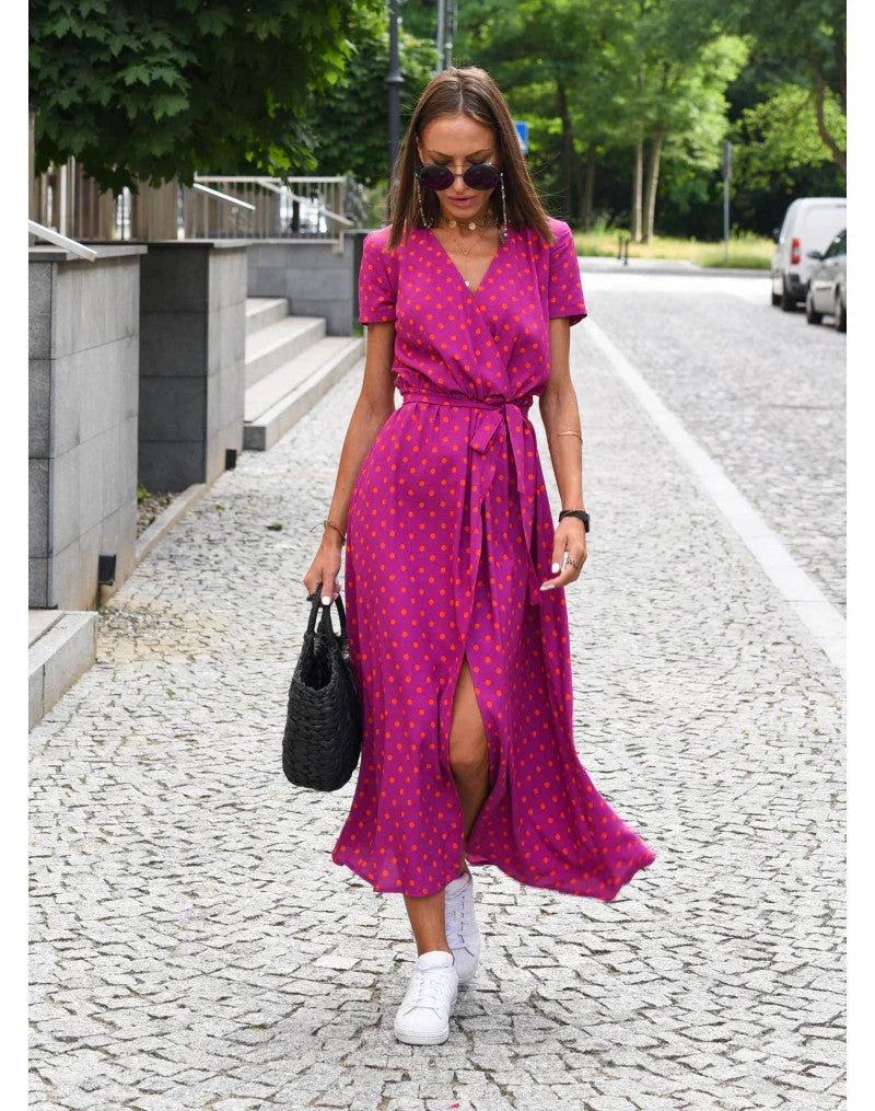Sonata Wrap Midi Dress