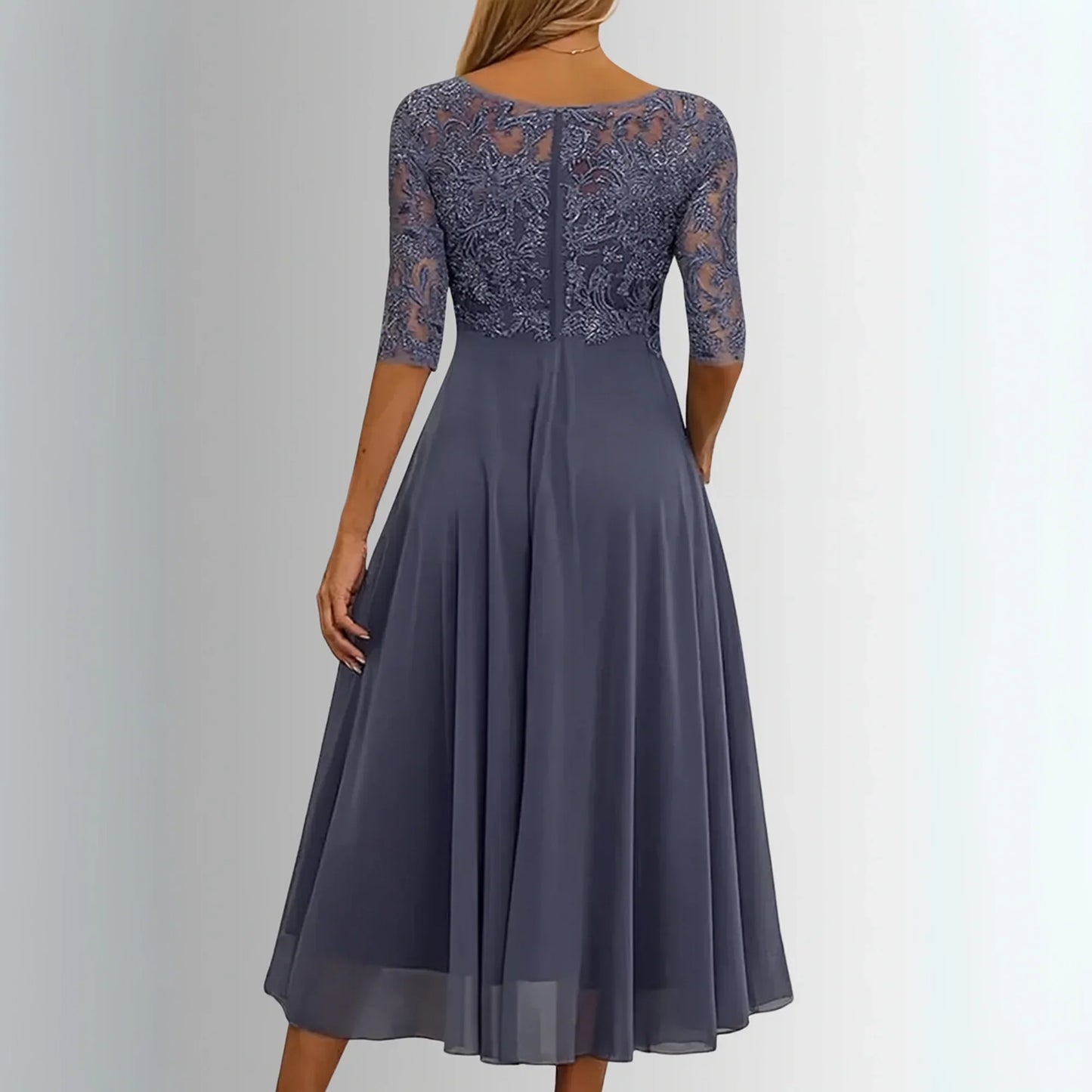 Arabella Lace Midi Dress