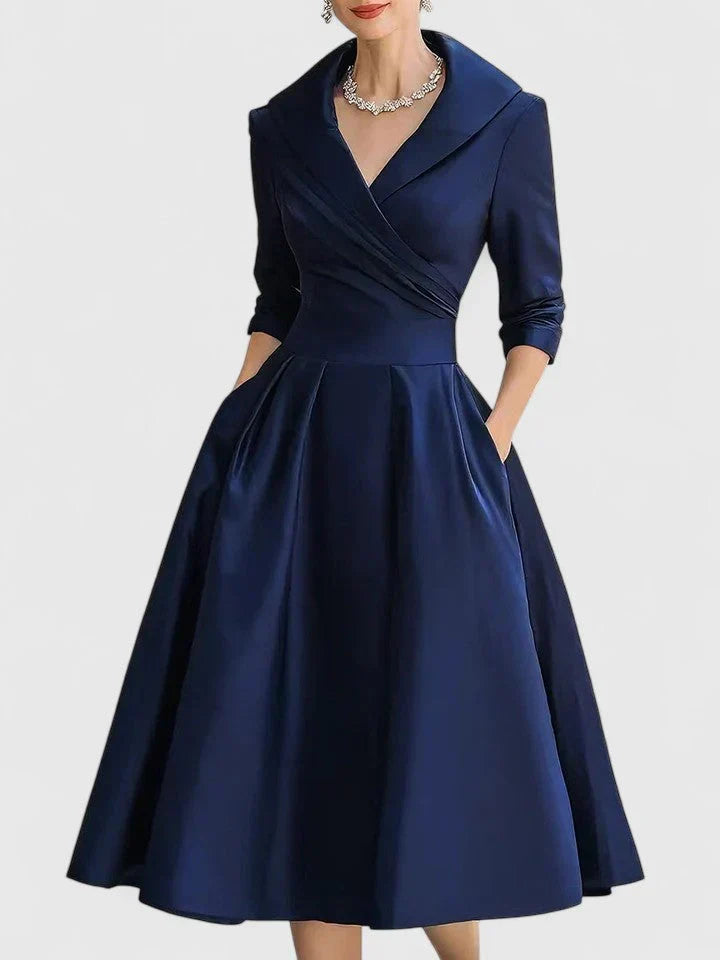 Helena Wrap Midi Dress