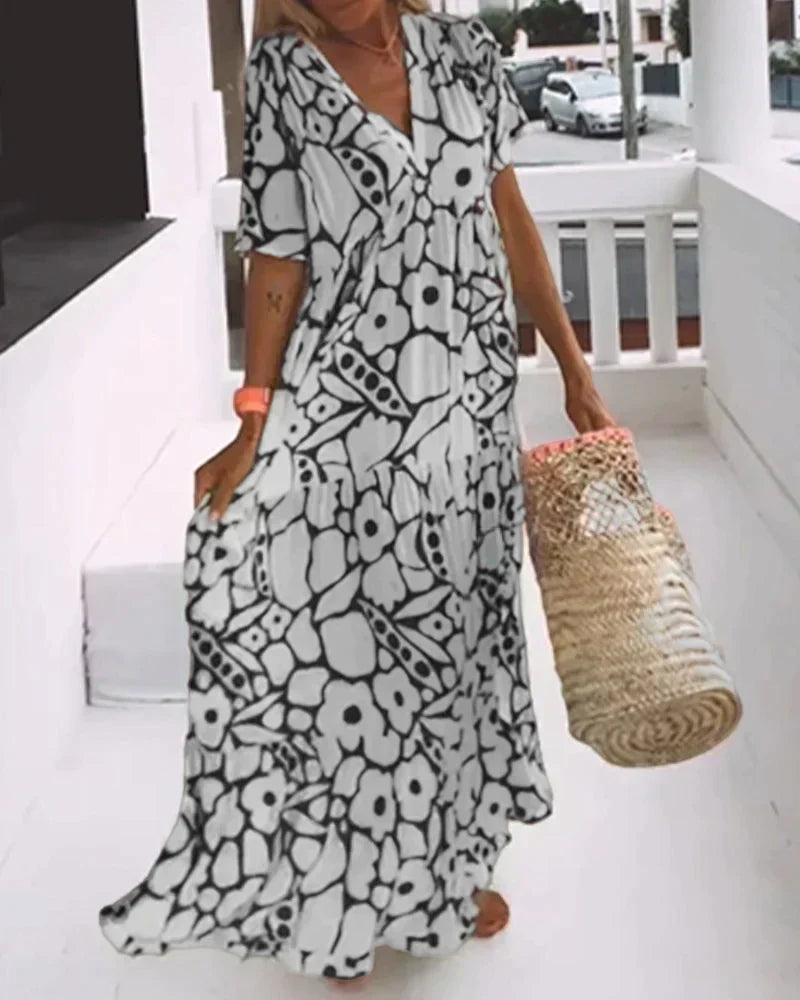 Peyton Floral Maxi Dress