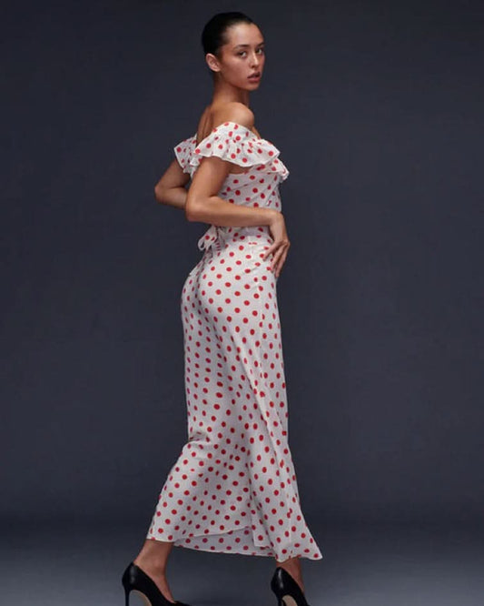 Sienna Ruffle Midi Dress