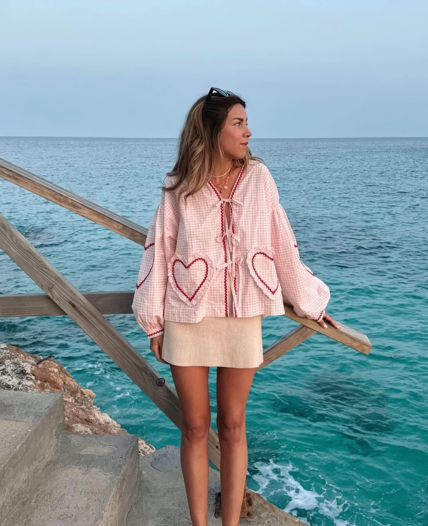 Rosie Heart Ruffle Top