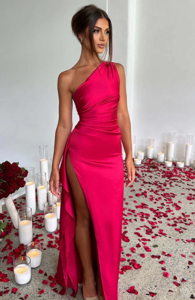 Arabella Ruched Maxi Dress