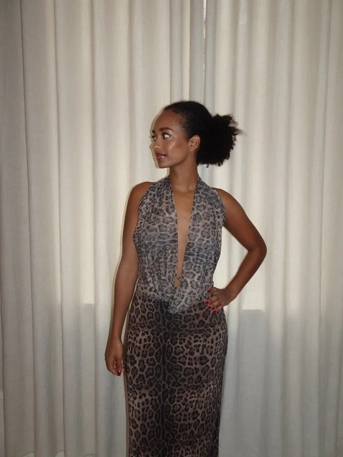 Sienna Backless Maxi Dress
