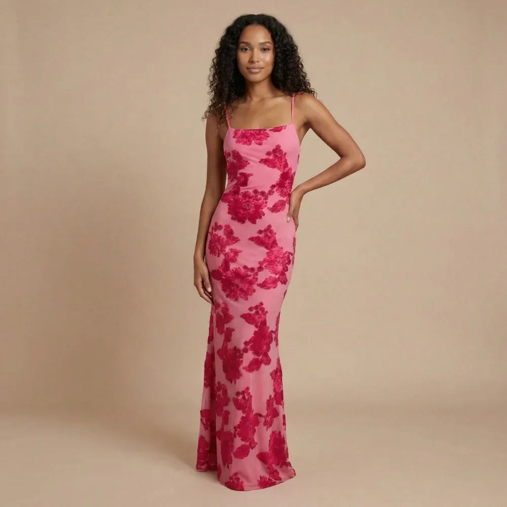 Iris Floral Maxi Dress