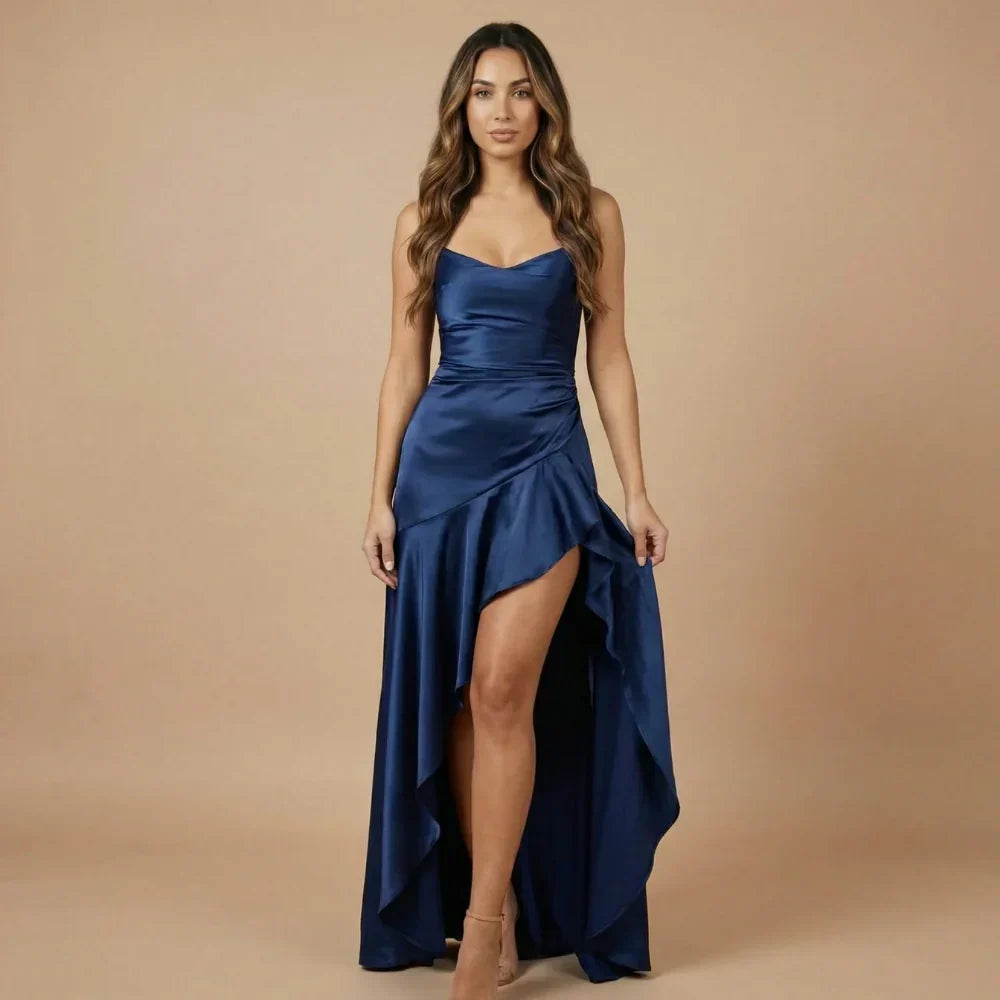 Delilah Ruched Maxi Dress