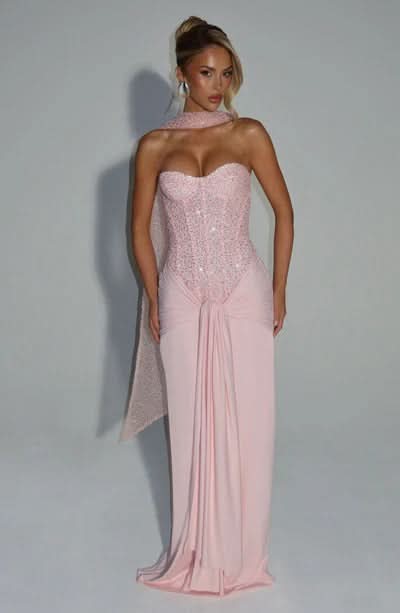 Arabella Sequin Maxi Dress