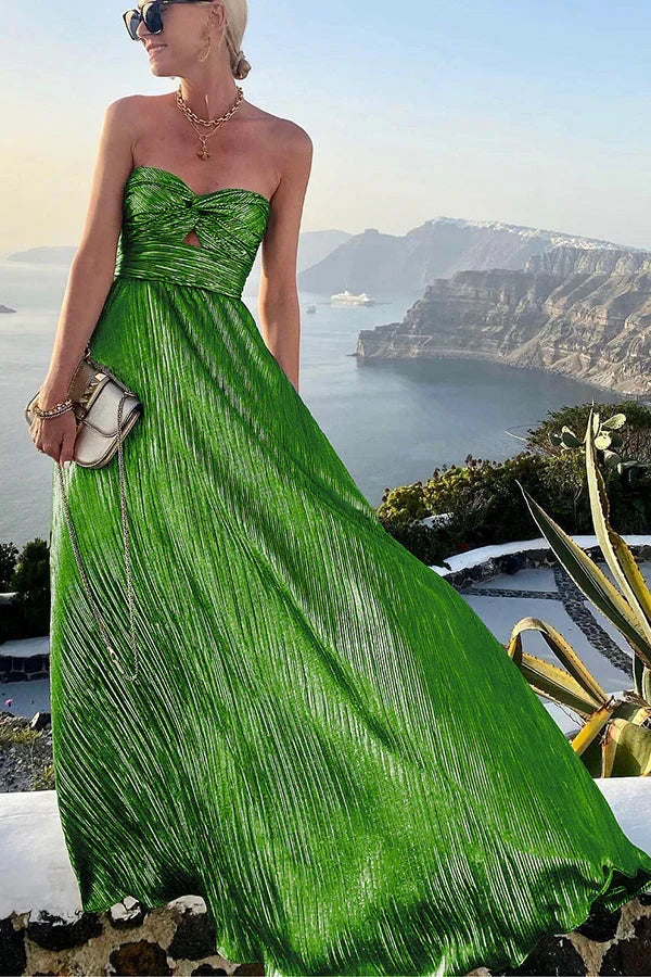 Aurelia Twist Maxi Dress