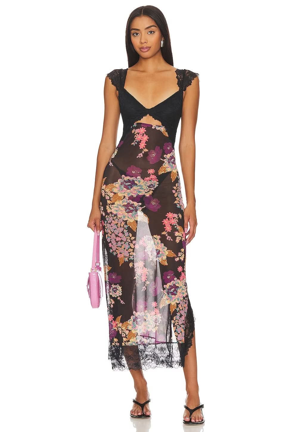 Juliet Cutout Midi Dress