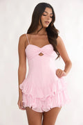Heartstring Mini Dress Pink