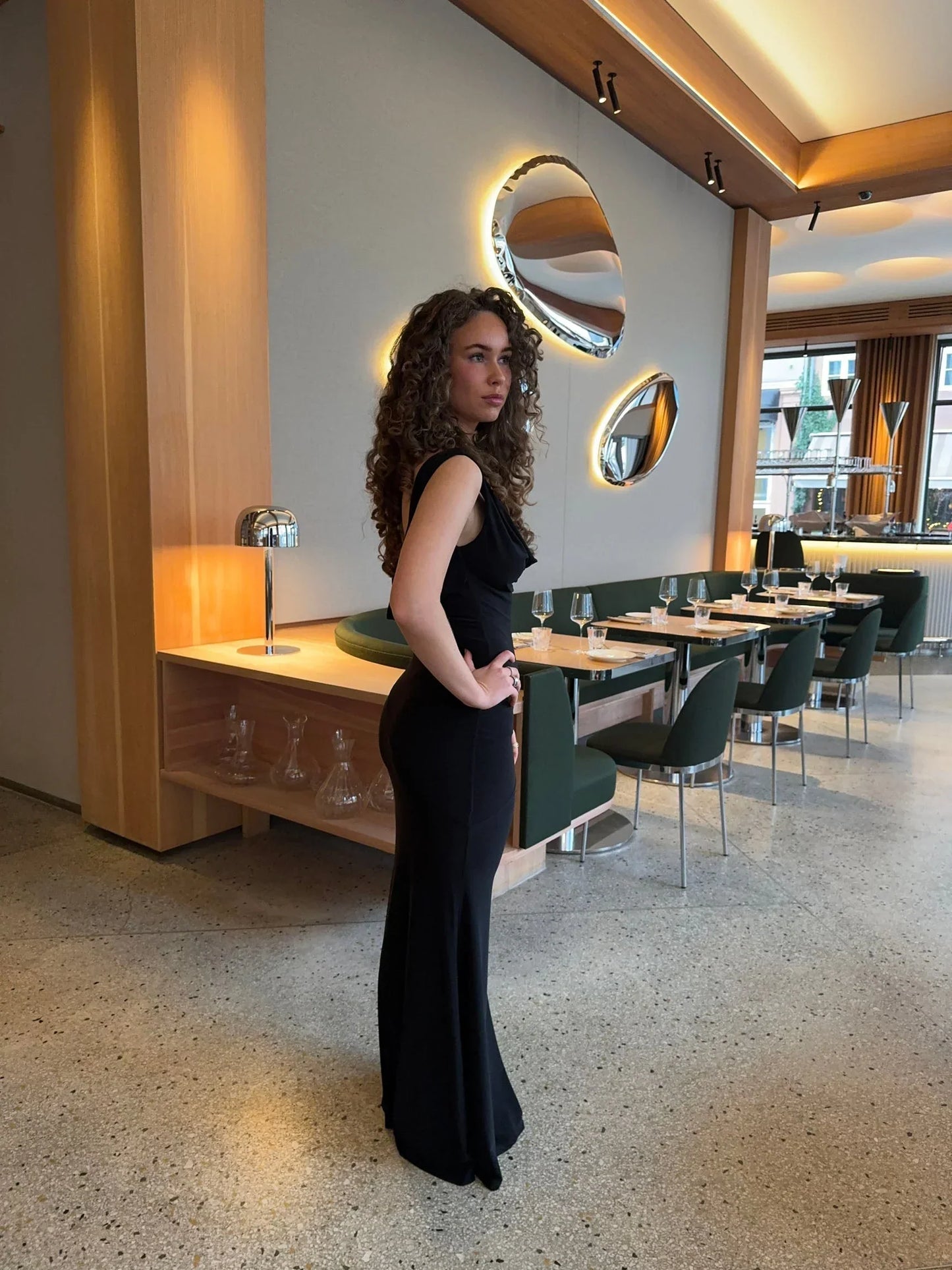 Aria Backless Maxi Dress