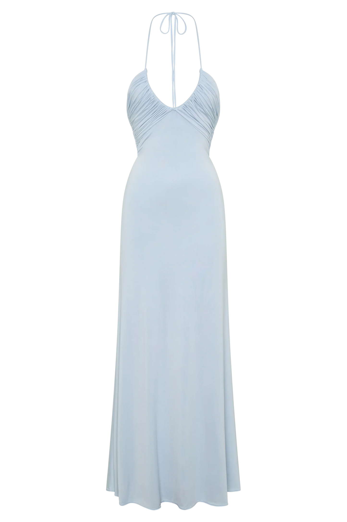 Maely Gathered Maxi Dress