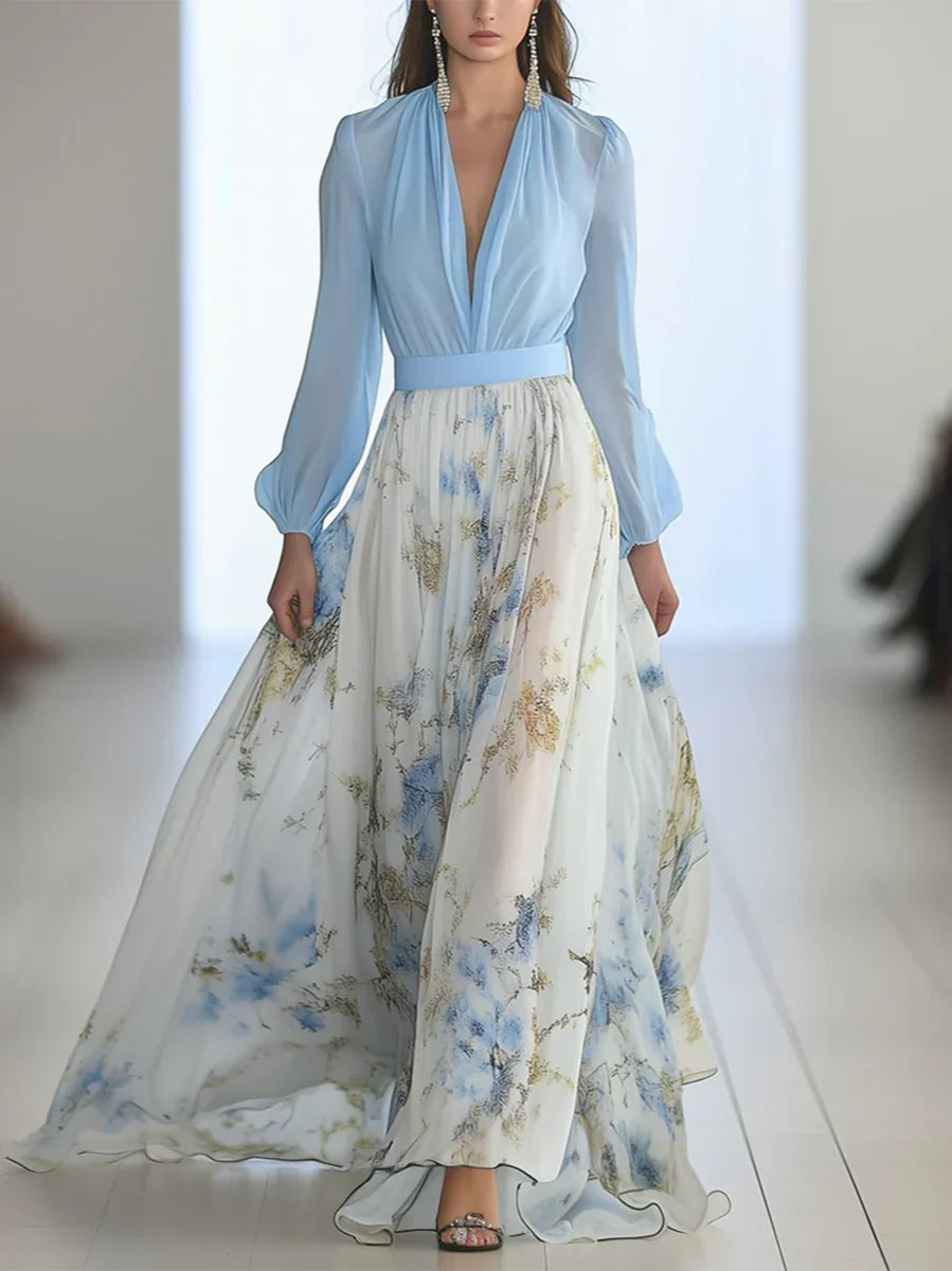 Isabella Floral Maxi Dress