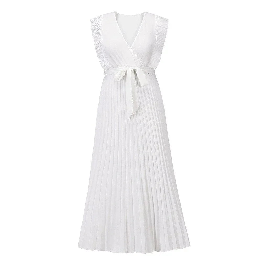 Olivia Ruffle Maxi Dress