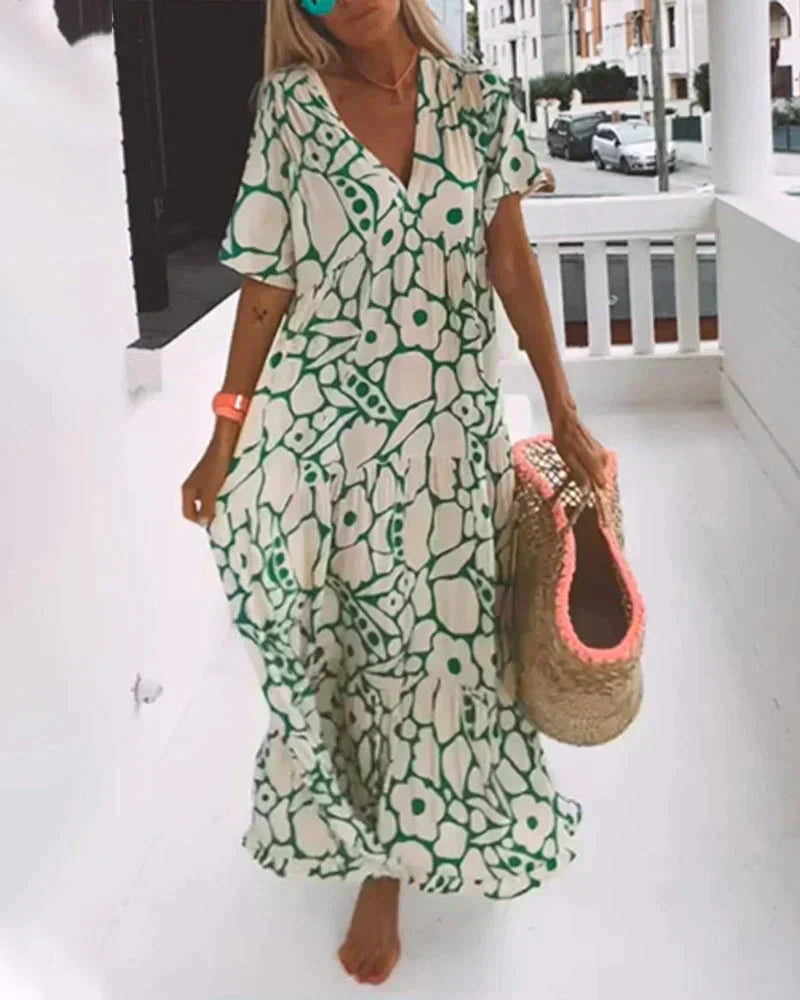 Peyton Floral Maxi Dress