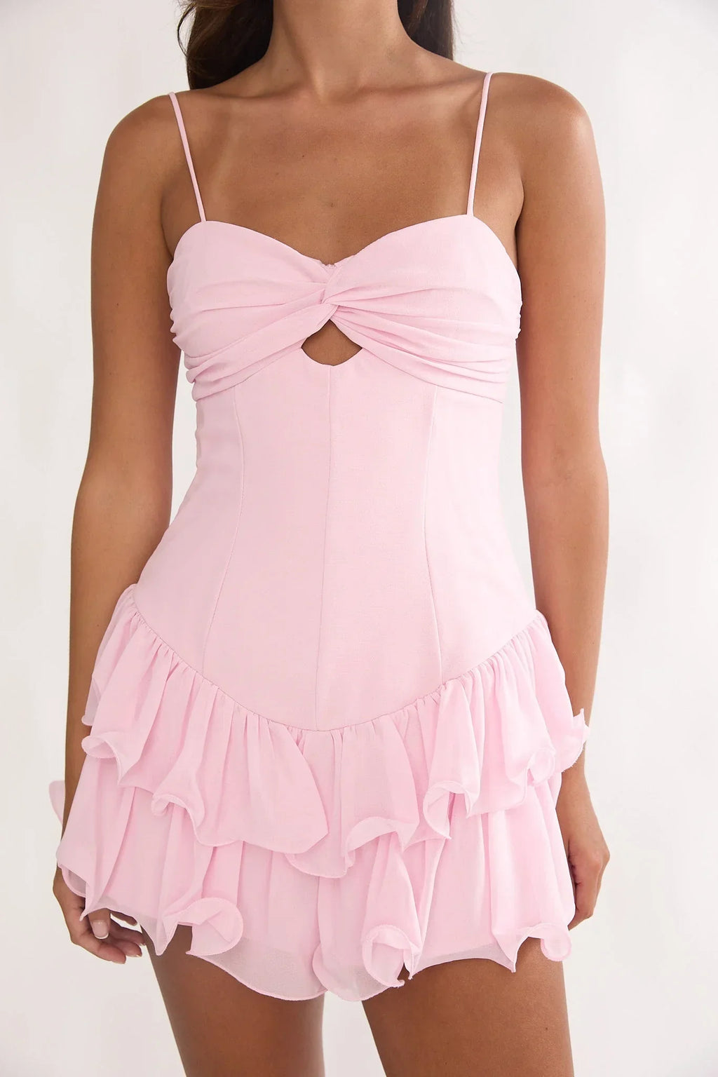 Heartstring Mini Dress Pink